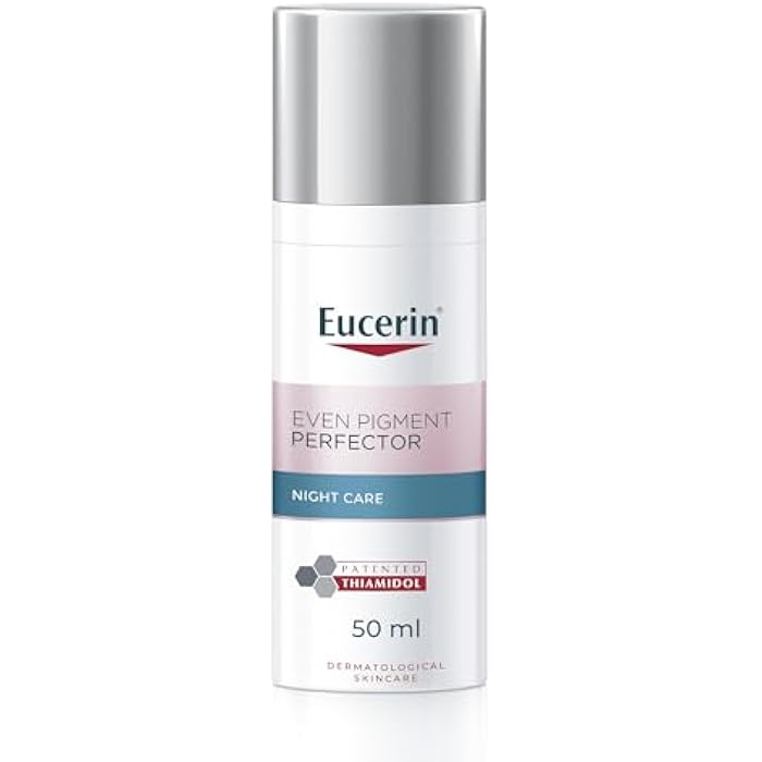 Eucerin Even Pigment Perfector Face Night Cream with Thiamidol, Reduces Dark Spots and Regenerates Skin, Absorbs Quickly, Moisturizer for All Skin Types, 50ml - Image 1